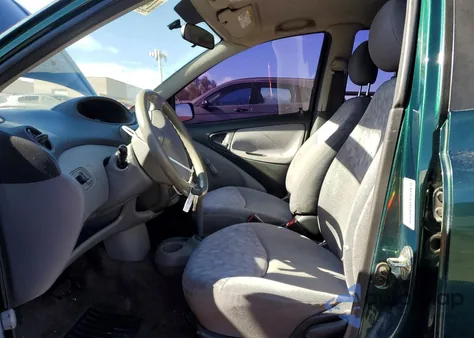 2002 Toyota Echo from USA, damaged, VIN JTDBT123325027034